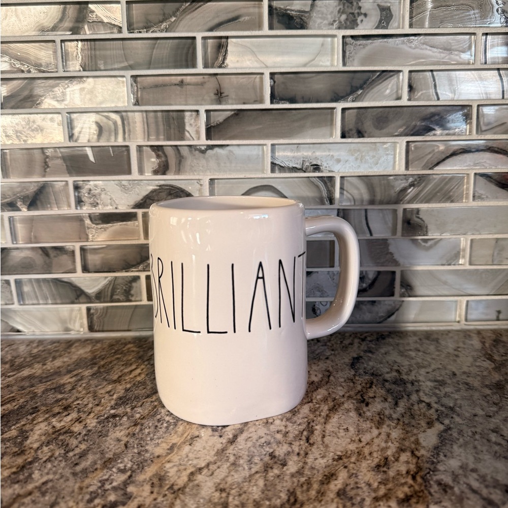 Rae Dunn “BRILLIANT” Mug